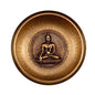 Copper Bowl Pure Copper Tibetan Singing Bowl Singing Bowl Buddha Sound Bowl Yoga Meditation Sound Bowl Ornament for Relaxation Healing Prayer Bowl,B-S