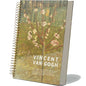 Large Spiral Notebook, B5, 8x10, Hardcover Journal, Lay Flat, Thick Notebook, 300 Page Journal, Lined Journal Notebook, Wide Ruled, Vincent Van Gogh Gifts, Almond Tree in Blossom, Green