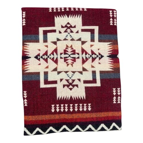 AHUAY Premium Hypoallergenic Alpaca Wool Blanket – Ultra Soft Warm Lightweight Andean Geometric Throw, Handmade in Ecuador (Red, Throw) - color: Rojo, size: Throw (47" x 78")