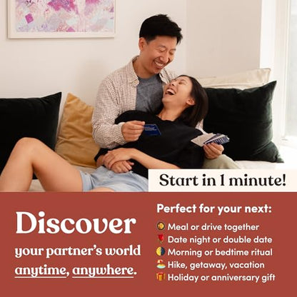 Partners are Human | 140 Conversation Cards to Help Deepen Romantic Relationships | Card Game for Bonding & Communication | Therapy for Adults - style: Partners Are Human