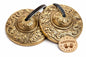 Tingsha Cymbals Bells - Easy To Play - Meditation Mindfulness Chime For Chakra Healing Sound Bath Dharma Gifts Handcrafted Tibetan By Himalayan Bazaar (Dragon Embossed) - color: Dragon