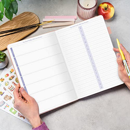 Legend Self-Care Journal – Guided Daily Reflection Journal to Support Mental & Physical Health – Daily Mood, Meditation & Personal Development Notebook – 7.1x10.5”, Lasts 3 Months (Rose Gold) - color: Rose Gold