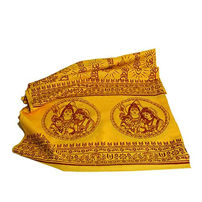 Prabhuji's Gifts Meditation Yoga Prayer Shawl with Om Symbol, Multi-Use Wrap - Unisex