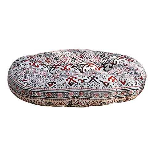 KAMPCO Meditation Cushion, Comfortable Floor Pillow, Traditional Meditation Pillow, Large Floor Seating Cushion for Yoga Living Room Balcony Tatami Outdoor - color: C