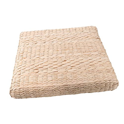 1pc Woven Meditation Mat Handmade Straw Cushion for Yoga Meditation and Home Decor Design Thickness and Easy to Care