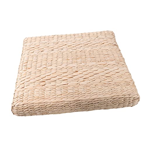 1pc Woven Meditation Mat Handmade Straw Cushion for Yoga Meditation and Home Decor Design Thickness and Easy to Care