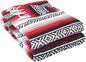 YogaDirect Deluxe Mexican Yoga Blanket - color: Red