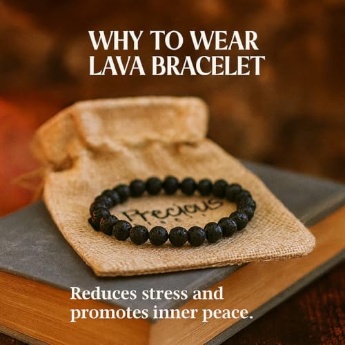 Gifts for Women, Healing Crystal Bracelet for Women, 8 mm Natural Gemstone Beaded Bracelet, Good Luck Bracelet Jewellery Gifts for Birthday, Women's Day, Wedding Anniversary