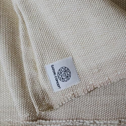 Premium Meditation and Yoga Blanket for Relaxation and Practice (Sand)