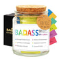 Funny Affirmation Cards for Women,Daily Positive Affirmation Jar,Graduation Birthday Friendship Friend Gifts,Self-Affirmation Inspirational Motivational Gifts for Women Men Teen Coworker Boss - style: Badass