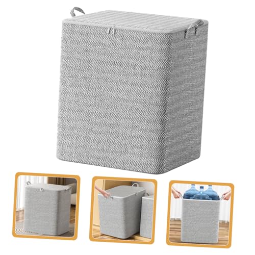 GLEAVI Quilt Storage Bag Multi-use Bedding Organizer for Clothes Blankets and Luggage Non-woven for Home Moving and Travel