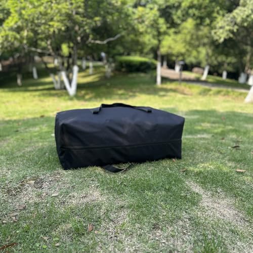 Large Heavy Duty Storage Bags Oxford Cloth Moving Bag Waterproof Bag for Travel Gear Organization - size: Medium