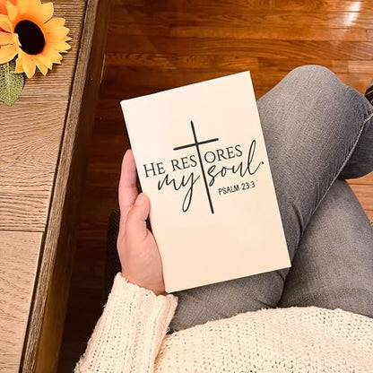 Personalized Christian Prayer Journal for Men & Women: Custom Design Cover, Daily Devotional, Scripture Writing, Gratitude and Faith Gift