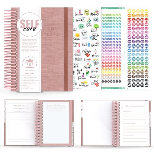 Planners with Purpose Self-Care and Gratitude Journal Bundle – Guided Daily Reflection, Manifestation, & Mindfulness Planner – 90-Day Wellness Journal for Personal Growth, Positivity, and Gratitude