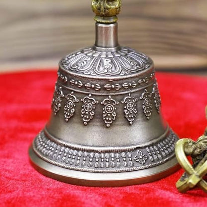 Tibetan Buddhist Meditation Bell For Home Decoration For Meditation, Prayer, Reiki, Clarity