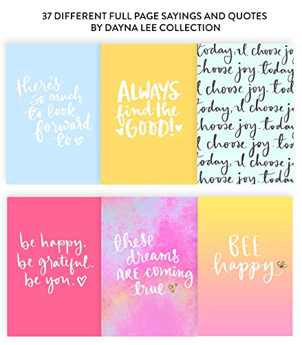 WORLD TRAVELER Dayna Lee Collection “Finding Joy” Inspirational Guided Gratitude Journal, Flexi Hardcover, A5 (5.75-x-8.25-inch - 256 Pages)