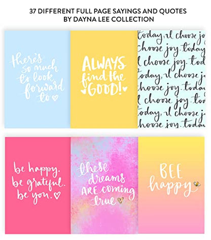 WORLD TRAVELER Dayna Lee Collection “Finding Joy” Inspirational Guided Gratitude Journal, Flexi Hardcover, A5 (5.75-x-8.25-inch - 256 Pages)