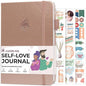 Clever Fox Self-love Journal – Guided Self-Discovery Log for Self-care, Reflection & Self-help, Mental Health, Gratitude & Mindfulness (Rose Gold) - color: Rose Gold