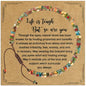 VIBILIA Get Well Gifts for Women, Inspirational Gifts Natural Stone Healing Bracelet, Thinking of You Encouragement Strength Bracelets for Women on Birthday Valentine's Day Easter Mother's Day - color: A. Imperial