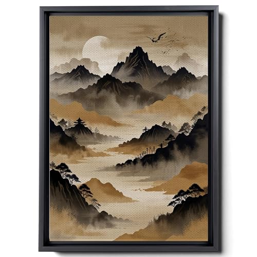 Japanese Wall Art, Minimalist Wall Art, Neutral Abstract Art, Modern Minimalist, Zen Wall Art, Zen Printed Wall Art, Japanese Art Print, Wall Art Living Room, Wall