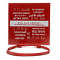 Red String Bracelet for Men and Women - Adjustable Kabbalah Protection Cord - Waterproof Nylon - Surfer, Strength, Power, Talisman, Good Luck Charm, Energy, Red String of Fate, Love, Evil Eye (1)