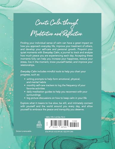 Everyday Calm: A Journal: Peaceful Prompts for Tranquil Moments (Volume 4) (Everyday Inspiration Journals, 4)