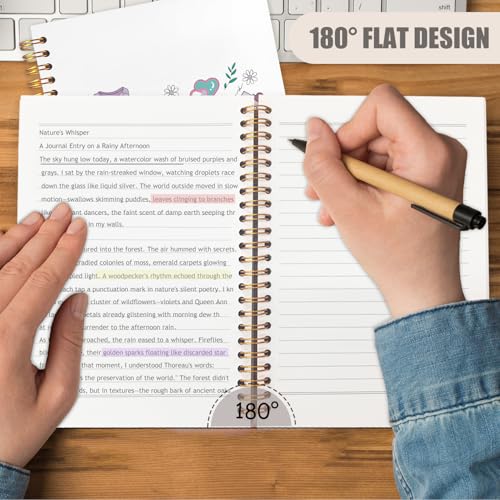 WUCHJ Dentist Gifts Notebook, Dental Hygienist Assistant Gifts Journal, Dental Doodle Spiral Notebook Journal for Note Taking, Dentist Office Supplies, 5.5x8.3 Inch - color: dentisit