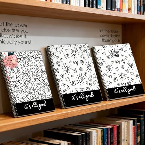 Mental Health Mood Journal – Your Daily Self-Care Companion, Guided Mental Health Journal, 90 Day Mood & Anxiety Tracker with Prompts for Gratitude, Self Care, Sleep & Stress Management (#a) - color: #a