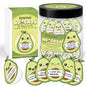 Positive Avocado Jar- 60 Mini Love Notes For Him Her - Cute Birthday Anniversary Stocking Stuffers Gifts For Boyfriend Girlfriend Couple Gifts, Easter Basket Stuffer For Her Him Husband Wife - color: Positive Avocado