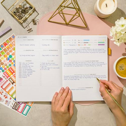 Clever Fox Self-Care Journal – Wellness & Daily Reflection Notebook – Mental Health & Personal Development Journal – Self-Care, Meditation & Mood Journal for Women & Men – Large (Amber Yellow) - color: Amber Yellow, size: Smaller Than A4 (7x10'')