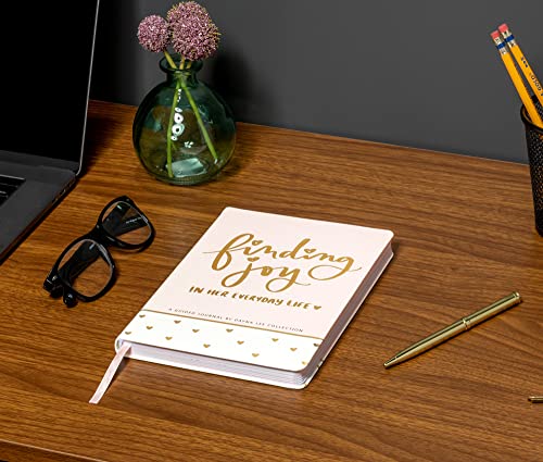 WORLD TRAVELER Dayna Lee Collection “Finding Joy” Inspirational Guided Gratitude Journal, Flexi Hardcover, A5 (5.75-x-8.25-inch - 256 Pages)