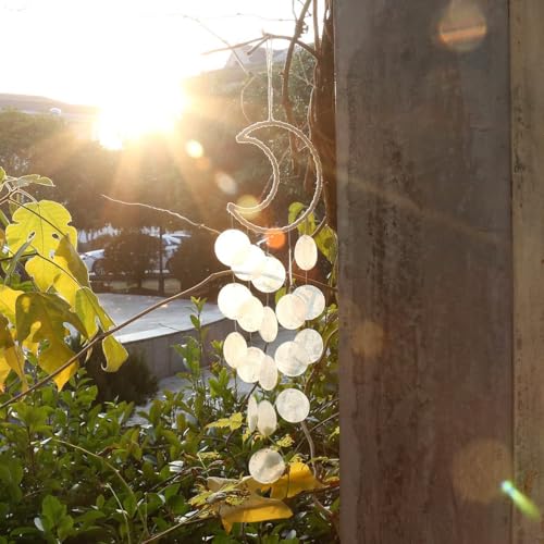 Outdoor Memorial Wind Chimes for Patio, Garden, Yard Decoration (White) - size: white