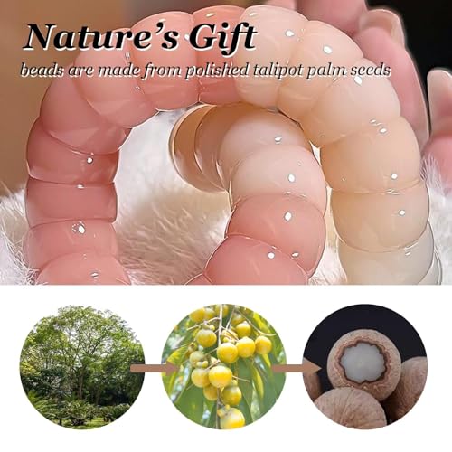 72ore Bodhi Bracelet Fidget Bracelet for Women Natural Bodhi Seed Bracelets Stretch Protection Healing Jewelry Anxiety Relief Items - color: A11:bodhi bracelet