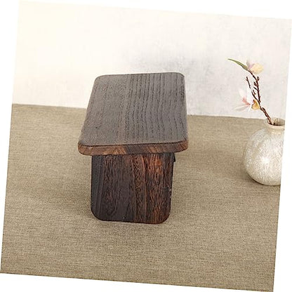 YARNOW Wooden Meditation Chair Zen Kneel Sit Stool Small Stool for Home Kneel Pad Suitable for Buddhist Practice