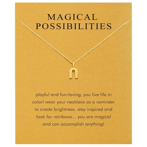 Golden Necklace for Women Virgin Mary Angel Butterfly Necklace Sister New Mom Friendship Necklace Birthday Christmas Gift - style: Rainbow
