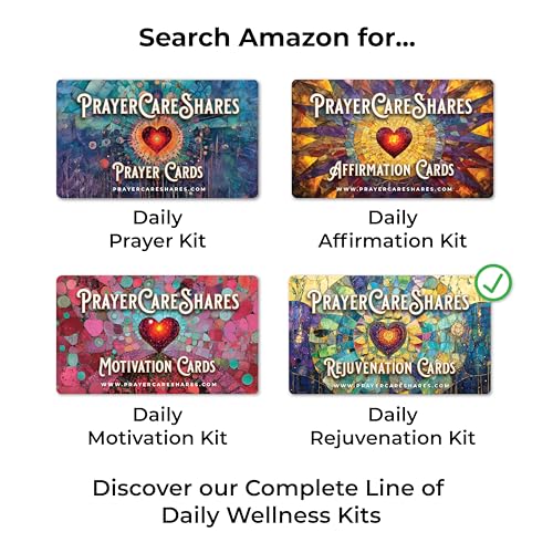 Daily Sobriety Wellness Kit- Portable Sobriety Kit with 50 Assorted Daily Rejuvenation Cards for Addiction Recovery and Positive SobrietyQuotes. - style: Rejuvenations Kit - 50 Sobriety Cards