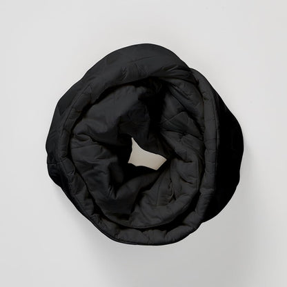 PYVOT Weighted Infinity Scarf, 3 lb Sensory Shoulder Wrap for Everyday Comfort - color: Black