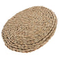 Woven Floor Mat Double-Layer 30X30Cm Thick Straw Meditation Cushion Natural Sitting Pad for Indoor Yoga and Zen Practice