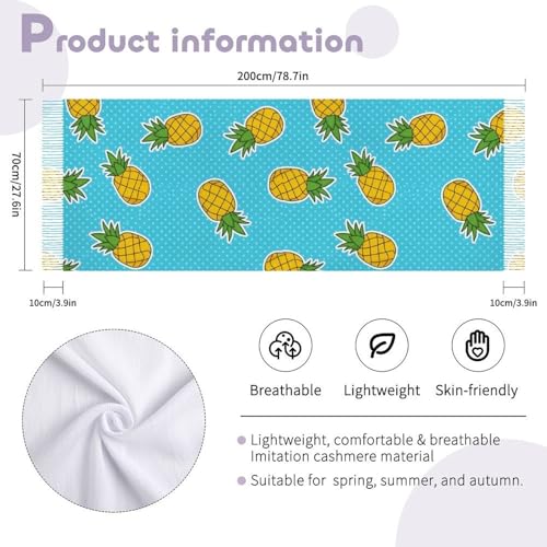 Autumn Winter Pashmina Shawls Wraps Scarf for Woman Girl - color: Picture (618)