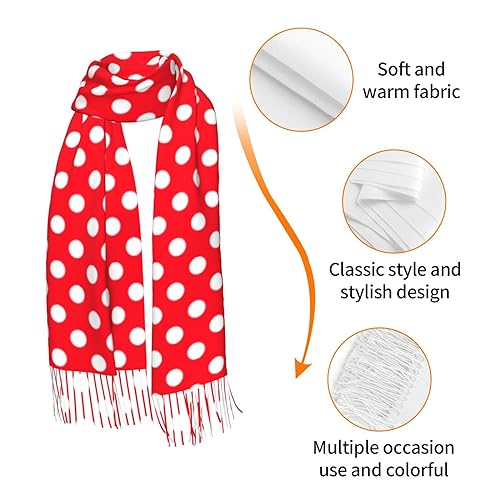 Supdreamc Cashmere Feel Scarf Soft Women Warm Cozy Scarves Multiple Colors - color: Picture (197)