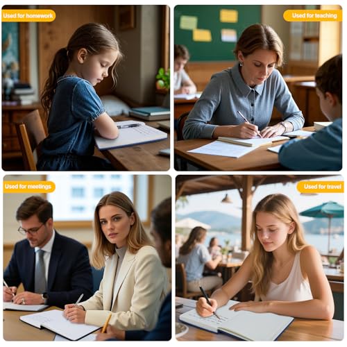Lined Journal Notebooks for Writing, 100 GSM Thick Paper, 1 Pack Hardcover Notebooks, A5 College Ruled Notebook, Journaling Notebook for School/Travel/Office (Yellow- 1 Pack) - color: Yellow- 1 Pack