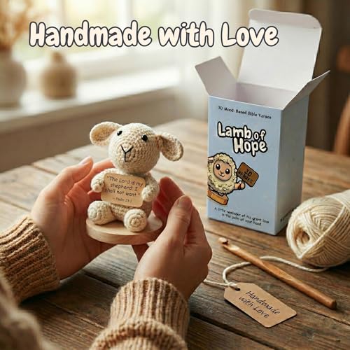 The Lamb of Hope 30 Empowering Bible Verse Prayer Cards - 6 Categories for Every Mood - Religious Christian & Catholic Gifts for Women, Men, and Teens for Birthday, Graduation, Baptism, Confirmation