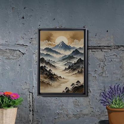 Japanese Wall Art, Minimalist Wall Art, Neutral Abstract Art, Modern Minimalist, Zen Wall Art, Zen Printed Wall Art, Japanese Art Print, Decor Canvas, Decor