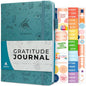 Clever Fox Gratitude Journal – Happiness, Positivity & Affirmation Daily Journal – Inspirational Daily Notebook – 3 Months, A5 (Aquamarine) - color: Aquamarine, size: A5 (5.8″ x 8.3″)