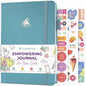 Clever Fox Empowering Journal for Teen Girls – Guided Self-Love Diary with Prompts – Gratitude & Manifestation Notebook, Teenage Gifts (Aquamarine) - color: Aquamarine