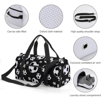 Soccer Balls Football Large Capacity Portable Fitness Bag, Easy to Carry - color: soccer balls football