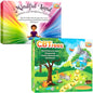 Mindful Land Mindfulness Cards for Kids - Positive Affirmations Cards for Kids Stress Reduction & CBTrees Therapy Game for Kids, Therapy Counseling Game Teaching About Ecology and Nature