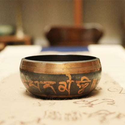 8cm Meditation Bowl Singing Bowl Offering Bowl Handmade for Yoga Chakra Healing Meditation Mindfulness Relaxaion