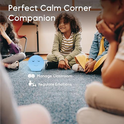 Breathing Pal 'Benny'- Mindfulness Breathing Light, Guided Visual Meditation Breathing Light, Anxiety Relief Items for Calm Down Corner/Meditation/Sleep for Adult&Kid - size: Benny (Ball)