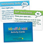 Really Good Stuff Mindfulness Activity Cards for Students - Set of 40 - Mindful Activities & Excercises to Grow Emotional Strength, Promote Growth Mindset, Focus, & Well Being